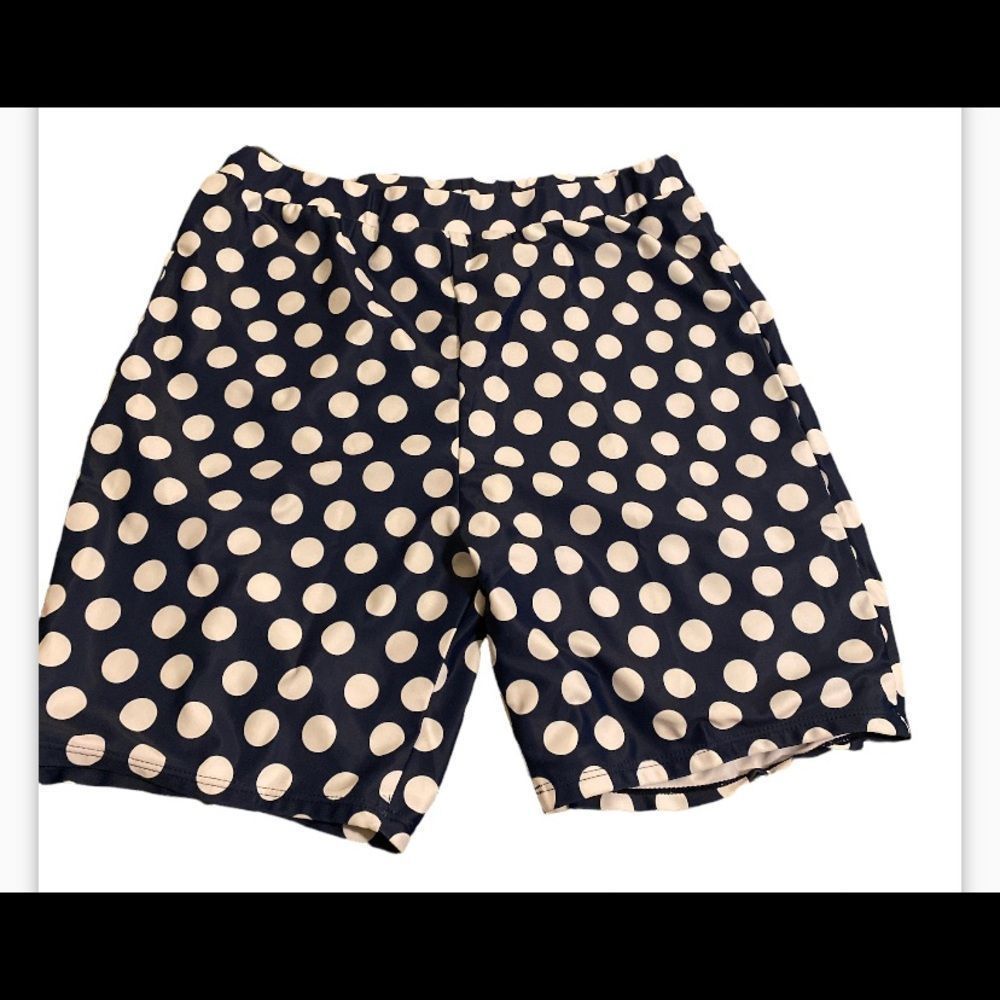 COPY - Satiny polyamid material summer shorts XL
